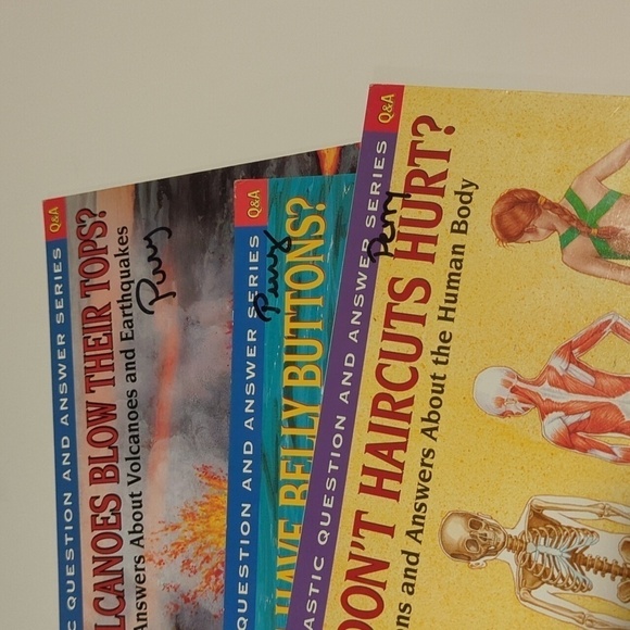 Scholastic Question & Answer Series Paperback Book Set of 3 Nonfiction Books - Picture 2 of 4